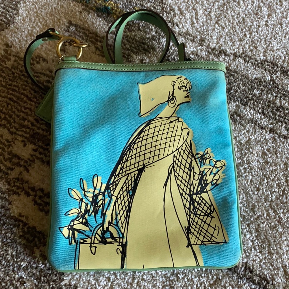 Canvas Coach Crossbody